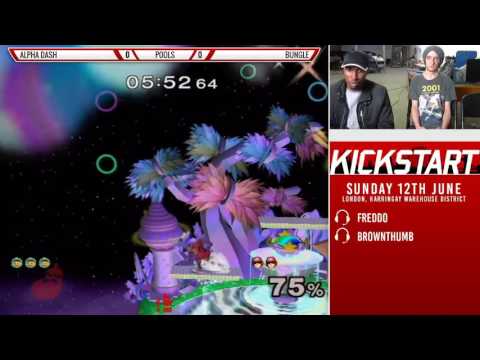 Kickstart 8 Pools - Alpha Dash (ICs) vs Bungle (Cpt.Falcon)