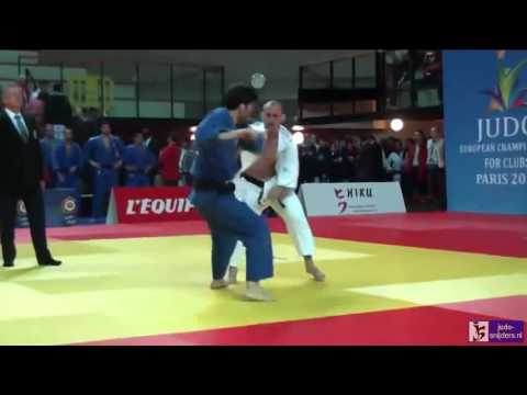 Judo 2013 European Championships Clubs Paris: Schmitt (LVL) - Marconcini (CRM) [-81kg]
