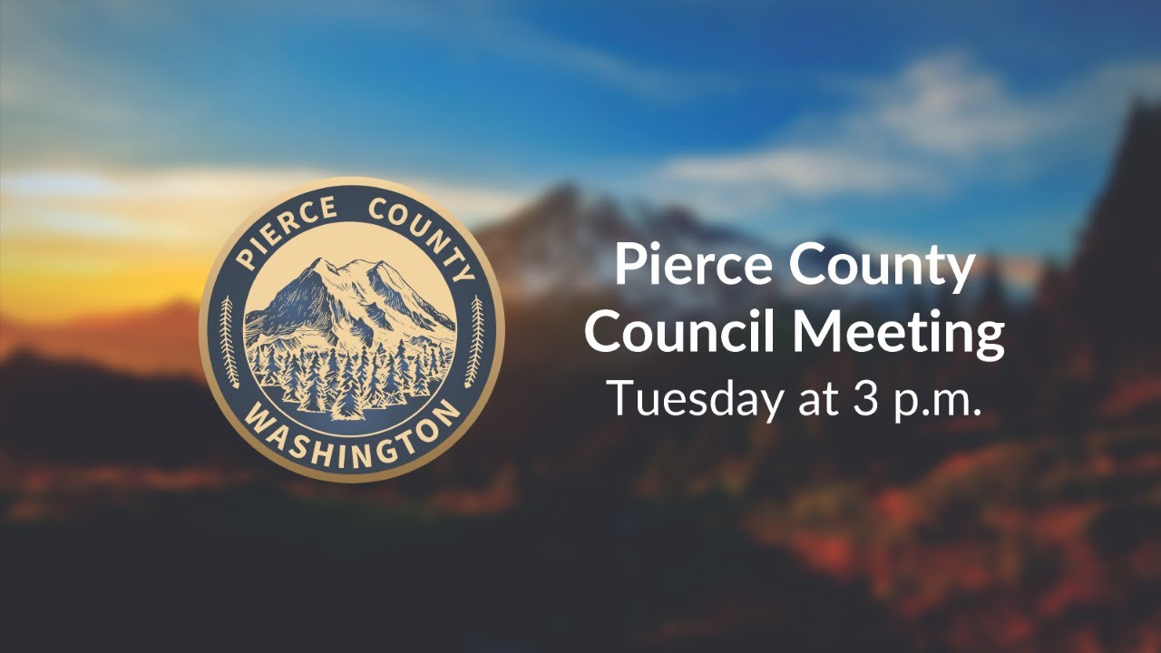 Tuesday, October 29, 2024: Pierce Council Meeting