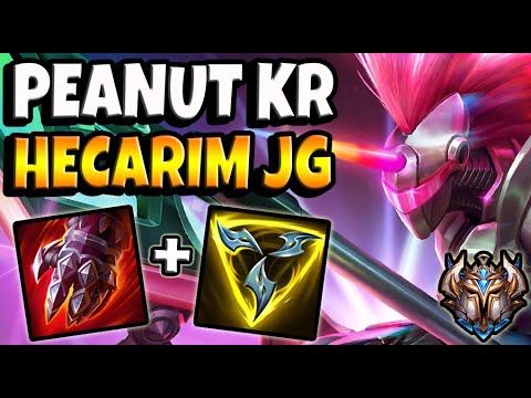 Peanut HECARIM Jungle vs UDYR - Korea Challenger Patch 11.3 ✅
