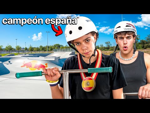 CAMPEON de ESPAÑA VS MEJOR SKATEPARK del MUNDO!