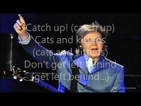 Paul McCartney-  Monkberry Moon Delight- Lyrics