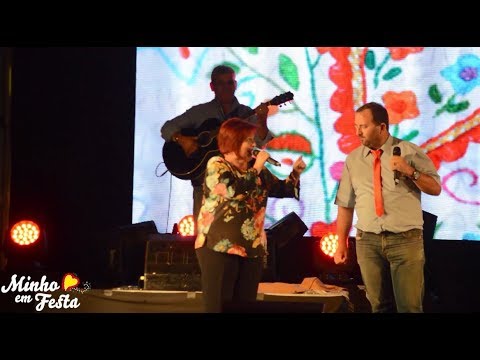 AQUECEU bem esta Desgarrada nas Festas das Colheitas   Adília e Loureiro