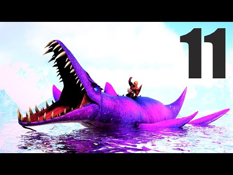 TOXIC BABY SHARKS & LIOPLEURODON! | ARK PRIMAL FEAR HARD MODE ARK SURVIVAL EVOLVED MODDED E11