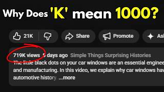 Why Do We Use 'K' for a Thousand