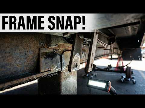 Critical Frame Damage on Fifth Wheel—What Caused This?