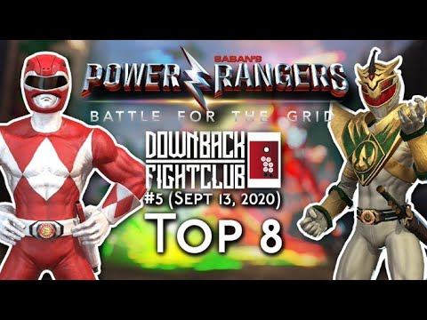 Downback Fightclub #5 Power Rangers Battle for the Grid TOP 8