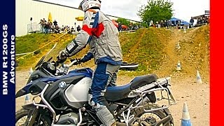 preview picture of video 'BMW R1200GS Adventure 2014, Enduro-Show, Hechlingen Enduropark, Touratech'