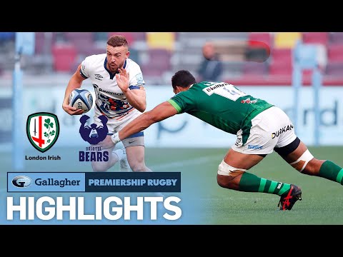 London Irish v Bristol Bears - HIGHLIGHTS | Five Tries for Bears! | Gallagher Premiership 2021/22