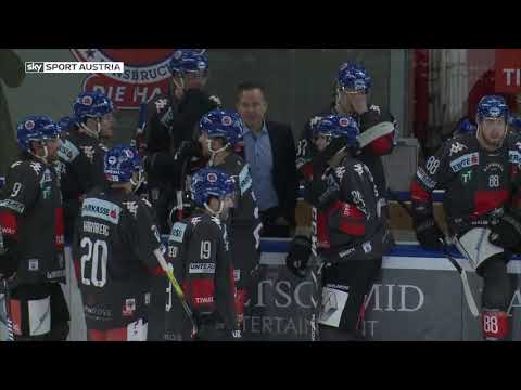 EBEL, 53. Runde: HC TWK Innsbruck - Black Wings Linz 2:3 OT