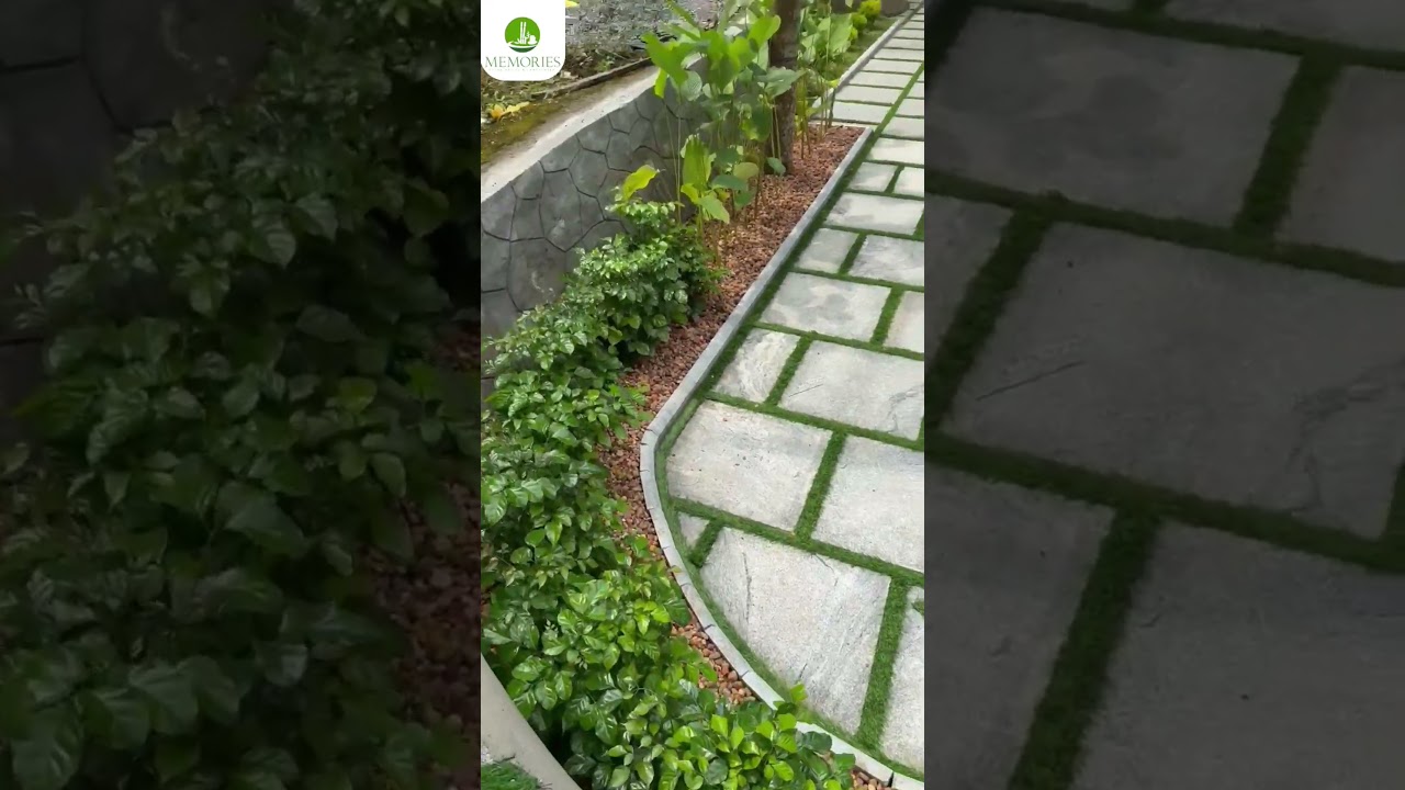 A glimpse of our latest landscaping project! #home #landscaping #shorts