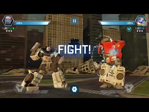 Prowl vs. Blaster - Arena - Transformers: Forged to Fight (TFTF)