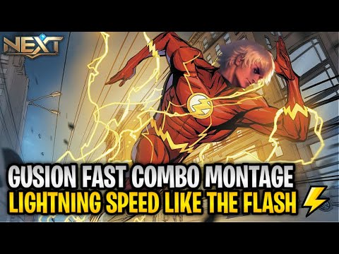 LIGHTNING SPEED GUSION MONTAGE BY SNIPERZ ⚡ | GUSION BEST MOMENTS | GUSION FAST HAND MONTAGE | MLBB