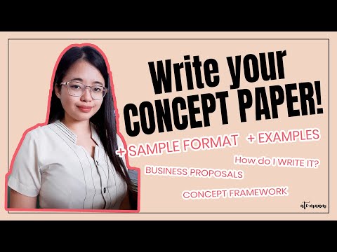 , title : 'Writing Concept Paper | With Sample Format! | English A | Ate Ma'am Vlogs'