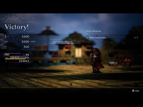 OCTOPATH TRAVELER II - Challenge: Battle-Tested Blade