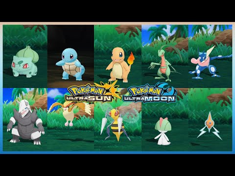 Pokemon UltraSun & UltraMoon - All Island Scan Pokemon