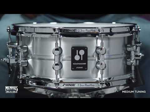 Sonor 14x5.75 Kompressor Series Aluminum Snare Drum (KS-140575-SDA)