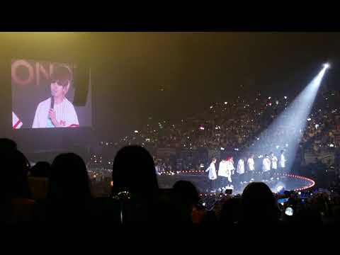 180728 Wanna One World Tour in Hong Kong - Talk