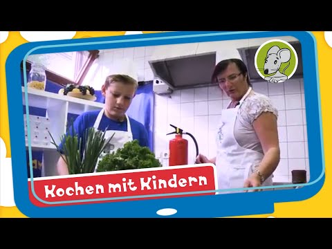 Hallo Benjamin! Rezept für Spiegelei im Paprikaring - Kochen mit Kindern,