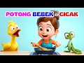 Potong Bebek Angsa Cicak Di Dinding Lagu Anak Indonesia Nursery Rhyme Indonesia Balita TK PAUD