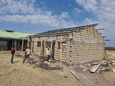 Molibany Primary School - ein neues Schulgebäude entsteht
