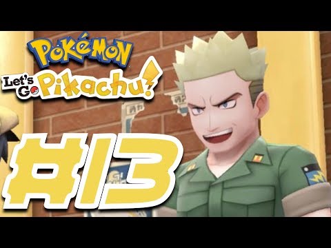 LT SURGE IL CAPOPALESTRA DI ARANCIOPOLI - Pokemon Let's Go Pikachu ITA #13