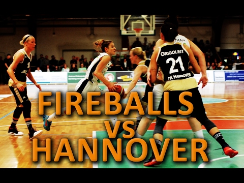 Damen Basketball Bundesliga 2016/2017: Bad Aibling Fireballs - TK Hannover - 18. Spieltag
