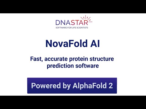 DNASTAR - Predict the 3D Structure of a Protein Using NovaFold AI