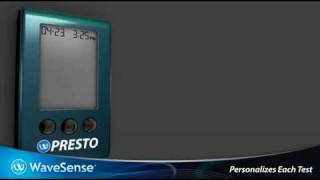 Wavesense Presto Blood Glucose Meter - Instructional Video (Part 2 of 2)