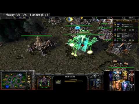 Wc3 Gera cup 112 Finals Happy (U) vs Lucifer (U) Game 3