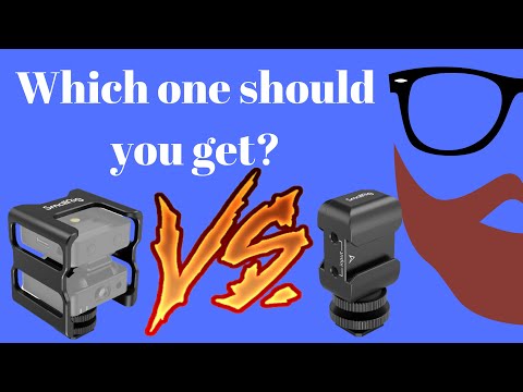 SMALLRIG Wireless Go Storage Cage VS SMALLRIG Two-in-One Bracket Cold Shoe Mount