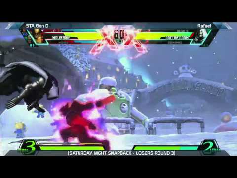 UMVC3: Rafael vs STA Gen D - Saturday Night Snapback 6.1