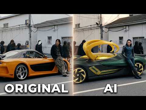 How To Create VIRAL Tokyo Drift Car Swap With AI (Quick Tutorial)