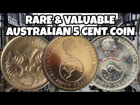 Rare & Valuable Australian 5 cent coin that could be worth HUNDREDS because of a rare mistake