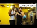 Training With A Ninja Warrior Athlete | High Carb Day | London Vlog #1