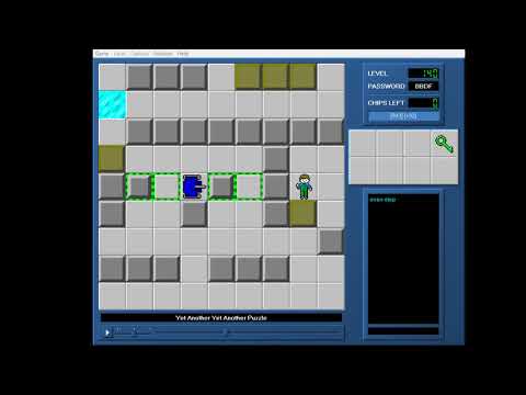 CCLP3 level 140 solution - 851 seconds