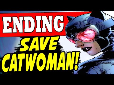 BATMAN The Telltale Series EPISODE 2 ENDING CHOICE SAVE CATWOMAN / SAVE SELINA