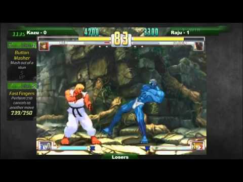 Kazu (Ken) vs Raju (Urien) - losers