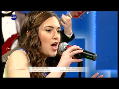 Nicole Falzon - Left Outside Alone on The Entertainers