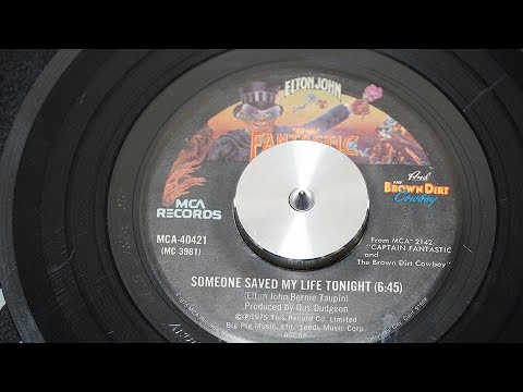 Someone Saved My Life Tonight - Elton John