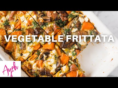 Vegetable Frittata - Cooking With Ayeh
