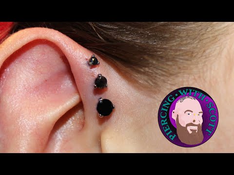 Forward Helix Piercing
