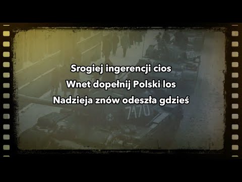 Konkwista 88 (PL) - 1981 (Fighting Against Communism). Lyric video
