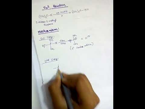 SN1 Reaction (Mechanism) Chemistry Organic.