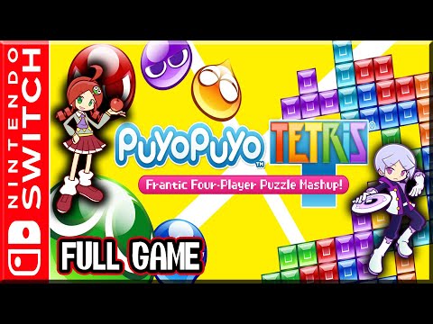 Puyo Puyo Tetris - Full Game Walkthrough (Switch)