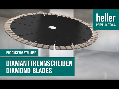 Heller Diamond Blades - Anwendungsbezogene Diamanttrennscheiben