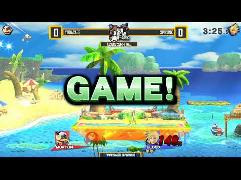 Ultra WBB #138 | Yodacage (MK) vs Spirunk (Cloud) - Losers Semi-Final - Super Smash Bros. for Wii U