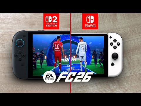 EA SPORTS FC 26 | Switch 2 vs Switch Oled