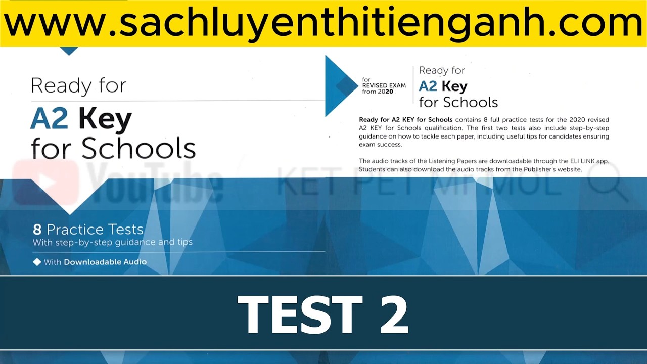 KET Listening - Ready for A2 Key for Schools Tests 2 with KET PET Mr Mol - sachluyenthitienganh com