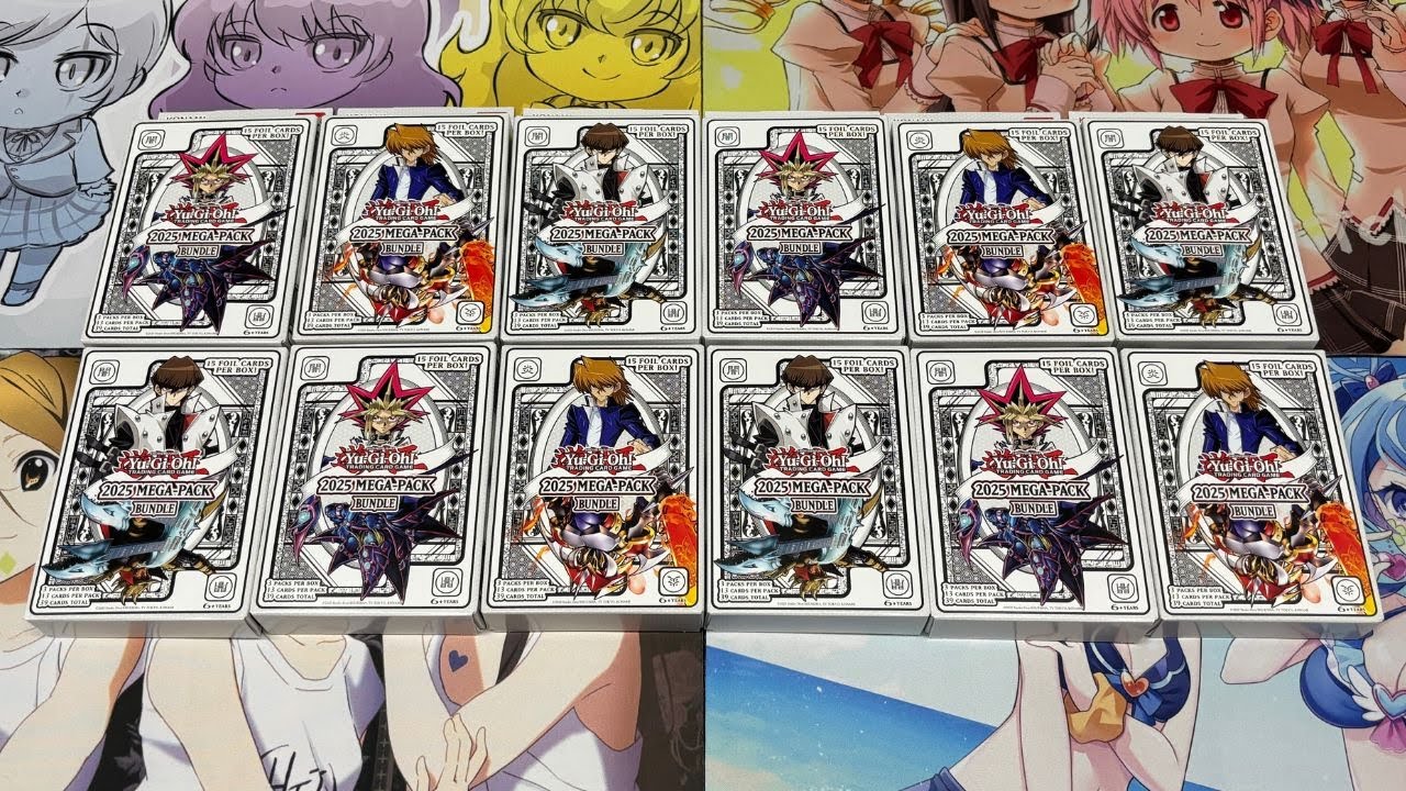 Opening My Yugioh 2025 Mega Pack Bundle Case - Insane Pulls!